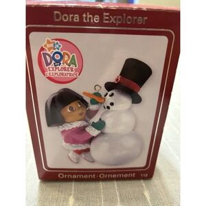 Dora The Explorer 2008 Carlton Cards Heirloom Ornament Nickelodeon Nick Jr Retro
